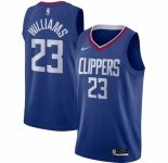 Men's LA Clippers #23 Lou Williams Nike Royal 2020-21 Swingman Jersey