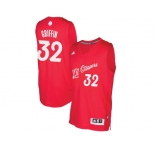 Men's LA Clippers #32 Blake Griffin Red 2016 Christmas Day NBA Swingman Jersey