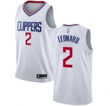 Men's Los Angeles Clippers #2 Kawhi Leonard White Basketball Swingman Association Edition Jersey
