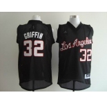 nba jerseys los angeles clippers #32 griffin black (fans edition)
