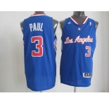 nba los angeles clippers #3 paul blue[revolution 30 swingman]