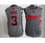 nba los angeles clippers #3 paul grey[static fashion swingman]