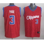 nba los angeles clippers #3 paul red leopard print[2014 new]