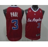 nba los angeles clippers #3 paul red(swingman)