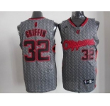nba los angeles clippers #32 griffin grey[static fashion swingman]