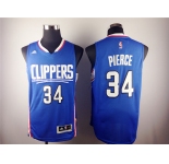 nba los angeles clippers #34 pierce blue[2016 new]