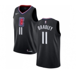 Women's Nike Los Angeles Clippers #11 Avery Bradley Swingman Black Alternate NBA Jersey Statement Edition