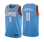 Women's Nike Los Angeles Clippers #11 Avery Bradley Swingman Blue NBA Jersey - City Edition