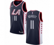 Women's Nike Los Angeles Clippers #11 Avery Bradley Swingman Navy Blue NBA Jersey - City Edition