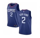 Women's Nike Los Angeles Clippers #2 Shai Gilgeous-Alexander Swingman Blue NBA Jersey - Icon Edition