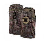 Women's Nike Los Angeles Clippers #2 Shai Gilgeous-Alexander Swingman Camo Realtree Collection NBA Jersey