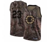 Women's Nike Los Angeles Clippers #23 Louis Williams Swingman Camo Realtree Collection NBA Jersey