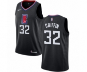 Women's Nike Los Angeles Clippers #32 Blake Griffin Authentic Black Alternate NBA Jersey Statement Edition