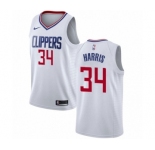 Women's Nike Los Angeles Clippers #34 Tobias Harris Authentic White NBA Jersey - Association Edition