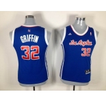 women nba jerseys los angeles clippers #32 griffin blue