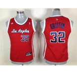 women nba jerseys los angeles clippers #32 griffin red[revolution 30 swingman]