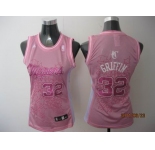 women nba los angeles clippers #32 griffin pink
