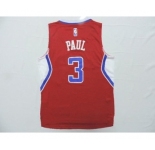 youth nba los angeles clippers #3 paul red