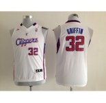 youth nba los angeles clippers #32 griffin white[revolution 30 swingman]