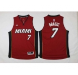 nba jersey miami heat #7 dragic red[2016 new]