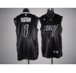 nba miami heat 1# bosh black(new)