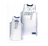nba miami heat 1# bosh white