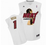 nba miami heat #1 bosh white[champions]