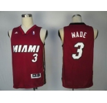 nba miami heat #3 wade red [swingman]