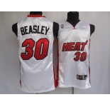 nba miami heat #30 beasley  white