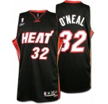 nba miami heat #32 shaquille O neal black