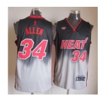 nba miami heat #34 allen black-grey[2012 limited]