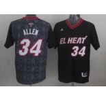 nba miami heat #34 allen black-grey[2014 new]
