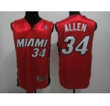 nba miami heat #34 allen red