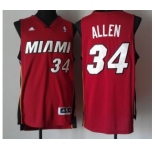 nba miami heat #34 allen red[revolution 30 swingman]