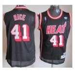 nba miami heat #41 rice black[m&n]