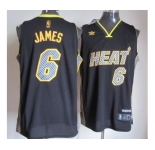 nba miami heat #6 james black[2013 new]