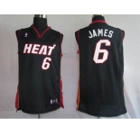 nba miami heat #6 james black