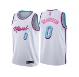 Women Nike Miami Heat #0 Josh Richardson Swingman White NBA Jersey - City Edition