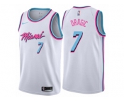 Women Nike Miami Heat #7 Goran Dragic Swingman White NBA Jersey - City Edition