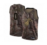 Women's Miami Heat #0 Meyers Leonard Swingman Camo Realtree Collection Basketball Jersey