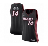 Women's Miami Heat #14 Tyler Herro Swingman Black Basketball Jersey - Icon Edition