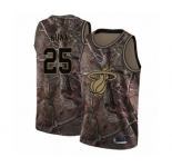 Women's Miami Heat #25 Kendrick Nunn Swingman Camo Realtree Collection Basketball Jersey