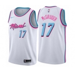 Women's Nike Miami Heat #17 Rodney McGruder Swingman White NBA Jersey - City Edition