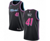 Women's Nike Miami Heat #41 Glen Rice Swingman Black NBA Jersey - City Edition