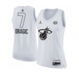 Women's Nike Miami Heat #7 Goran Dragic Swingman White 2018 All-Star Game NBA Jersey