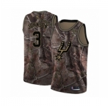 Men's San Antonio Spurs #3 Keldon Johnson Swingman Camo Realtree Collection Basketball Jersey