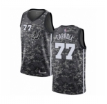 Men's San Antonio Spurs #77 DeMarre Carroll Authentic Camo Basketball Jersey - City Edition
