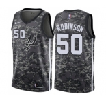 Youth Nike San Antonio Spurs #50 David Robinson Swingman Camo NBA Jersey - City Edition