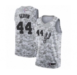 Youth San Antonio Spurs #44 George Gervin White Swingman Jersey - Earned Edition