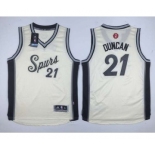 youth nba san antonio spurs #21 tim duncan white[2015 Christmas edition]